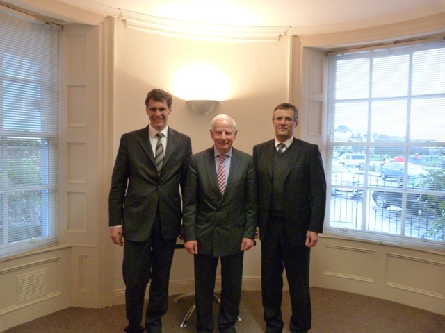 Jiri Kejval,President Of Czech O.C.,Patrick Hickey,President of O.C.I.,Roman Kumpost,Chairman of Foreign Affairs