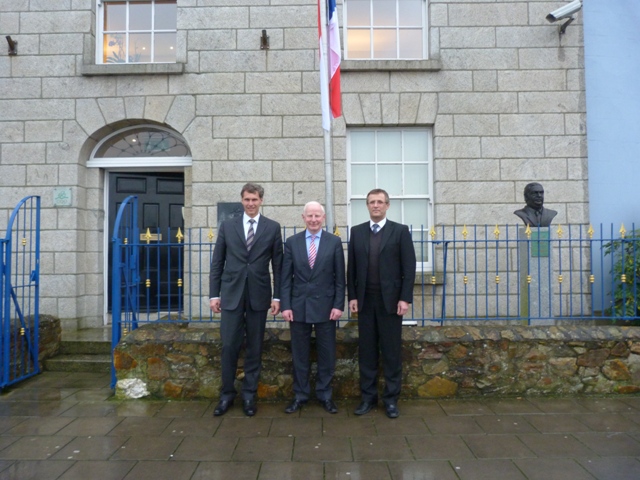 Jiri Kejval,President Of Czech O.C.,Patrick Hickey,President of O.C.I.,Roman Kumpost,Chairman of Foreign Affairs_2